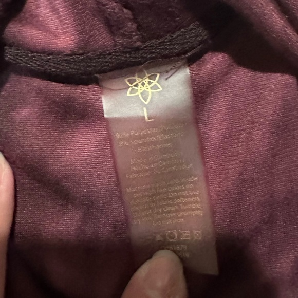 Balance & Harmony Velour Hoodie - Picture 4 of 9